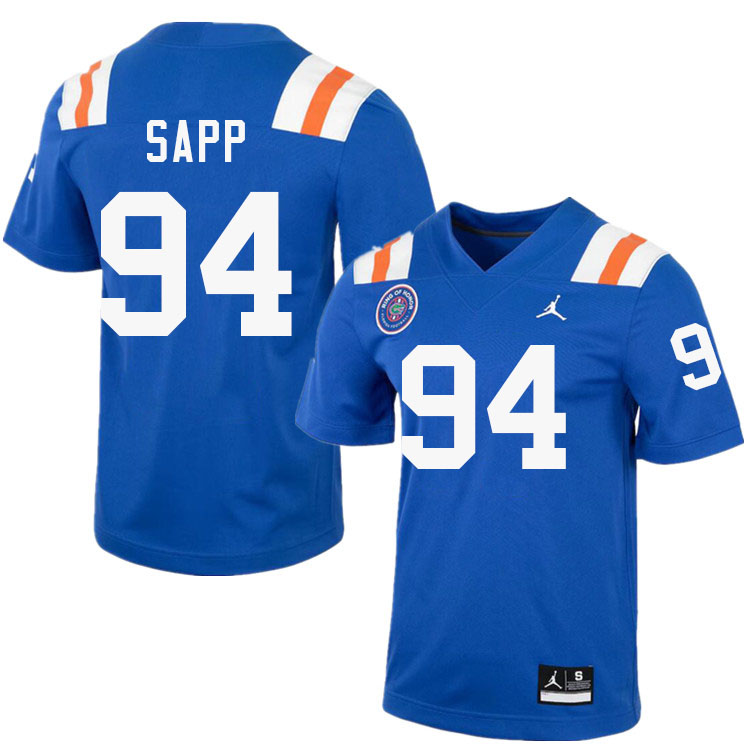 #94 Tyreak Sapp Gators Jersey,Florida Gators College Football Jerseys Stitched-Throwback Royal  #94 Tyreak Sapp Gators Jersey,Florida Gators College Football Jerseys Stitched-Throwback Royal
